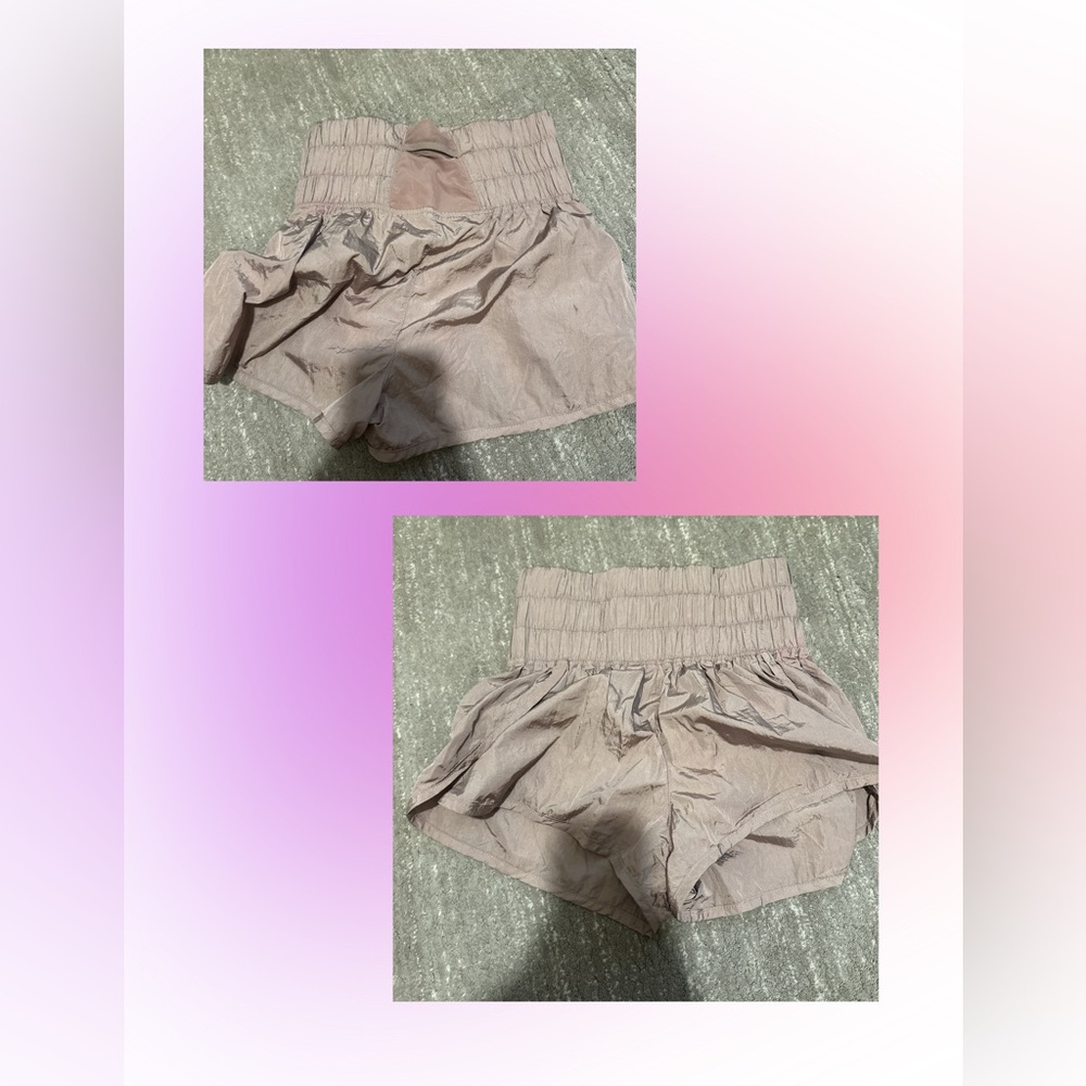free people activewear shorts
